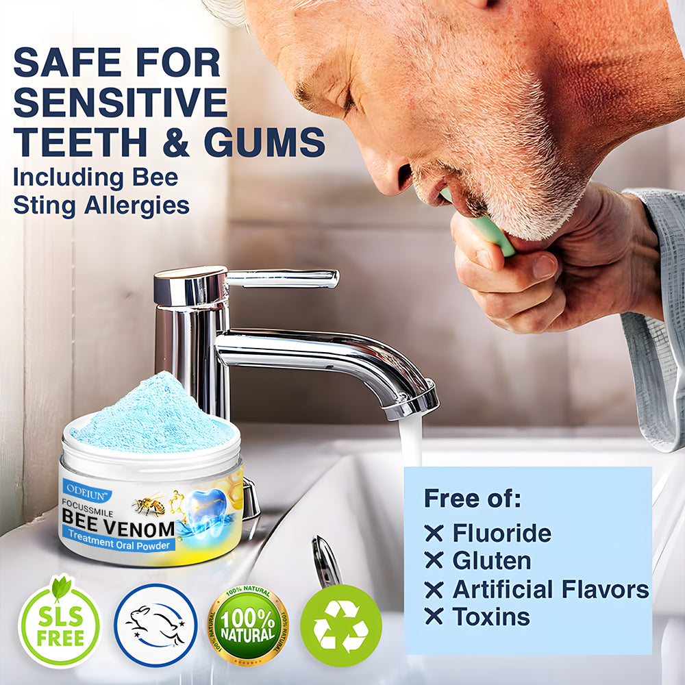 Odeiun⢠Bee Venom Treatment Oral Powder | ADA-Approved & Dentist Recommended