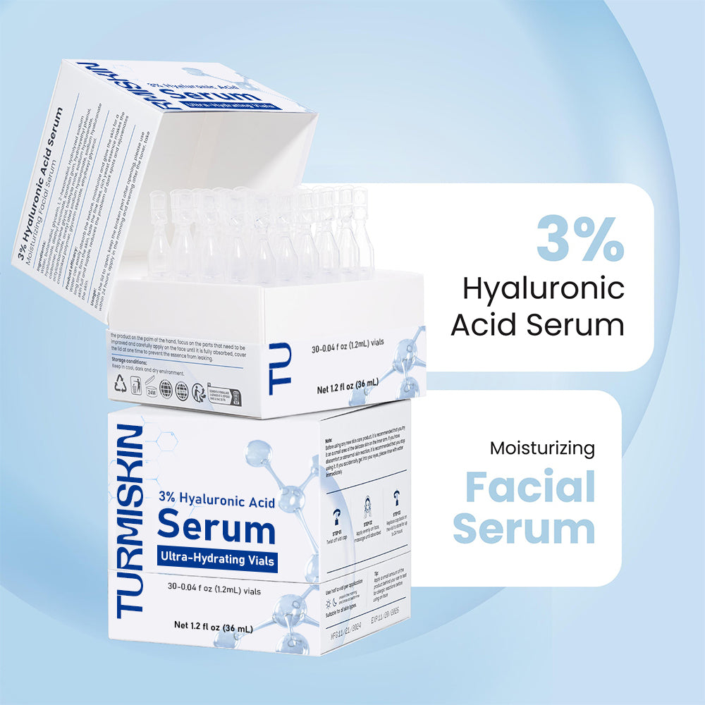 GLASS SKIN 3% Hyaluronic Acid Ultra Hydrating Serum by Turmiskin