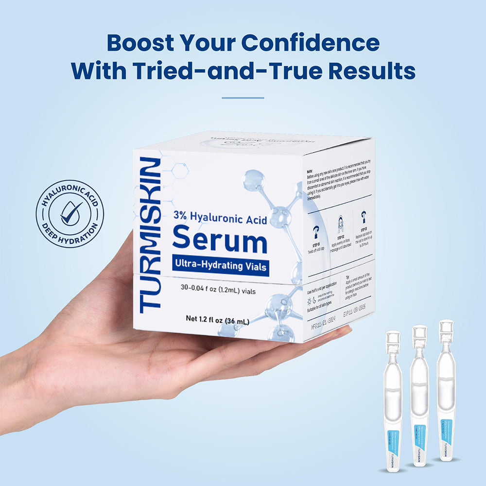 GLASS SKIN 3% Hyaluronic Acid Ultra Hydrating Serum by Turmiskin