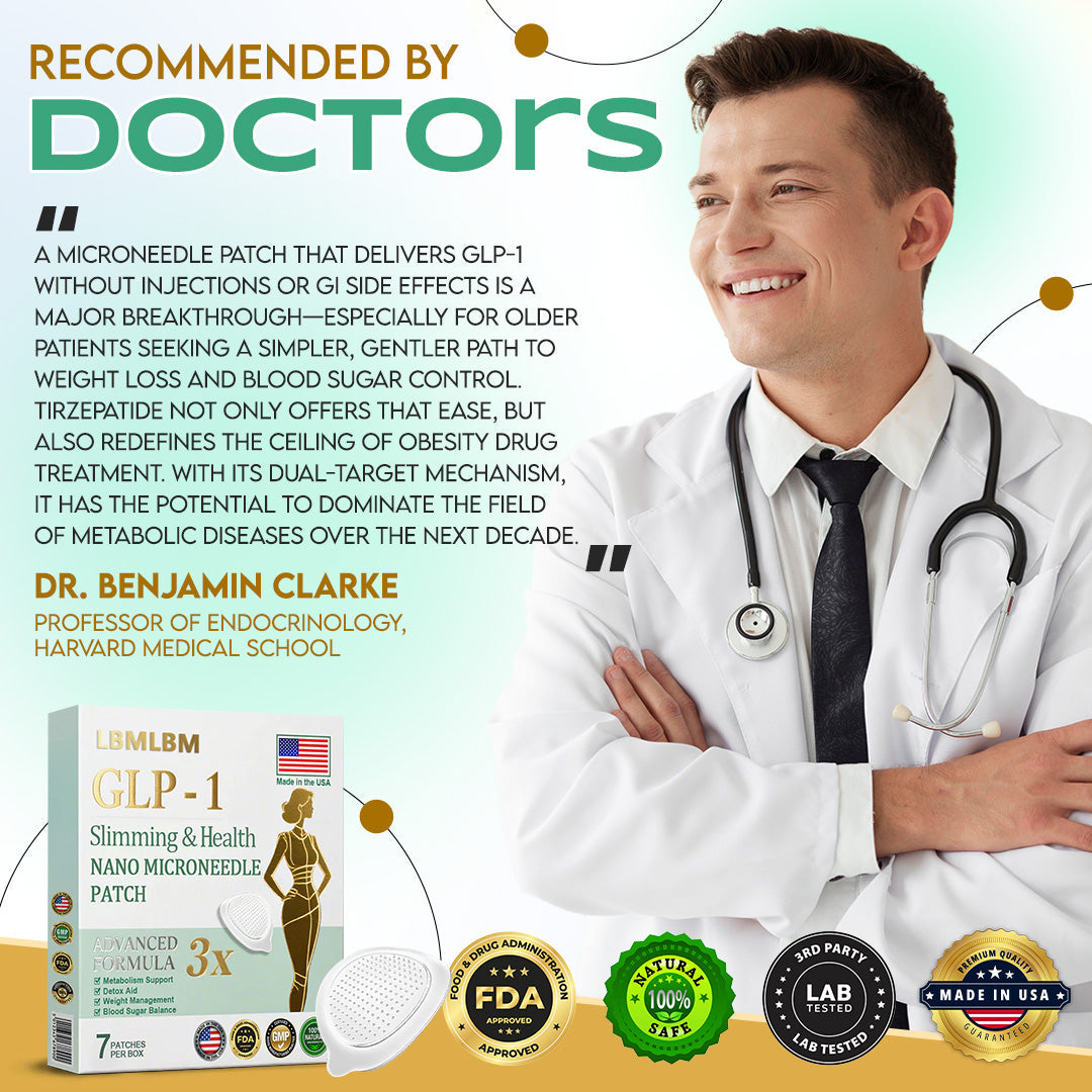 LBMLBM™ NIDDK-Tirzepatide Slimming & health NANO MICRONEEDLE PATCH