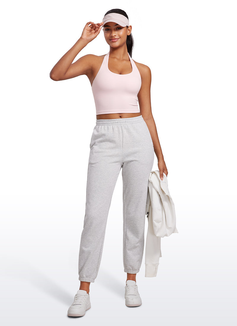 Butterluxe Halter Built-in Bra Tanks