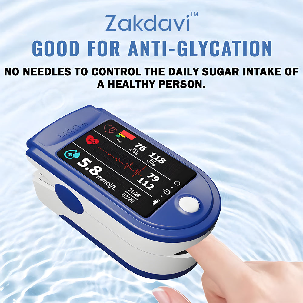 Official Store: Zakdavi™ High Precision Non-invasive Glucose Meter ✅ Clinical Certification & 99.9% Accuracy