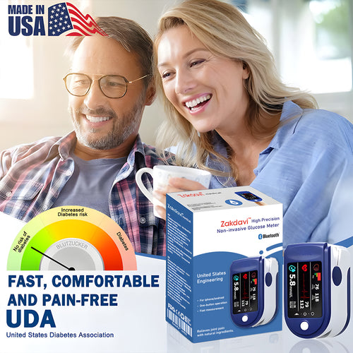 Official Store: Zakdavi™ High Precision Non-invasive Glucose Meter ✅ Clinical Certification & 99.9% Accuracy