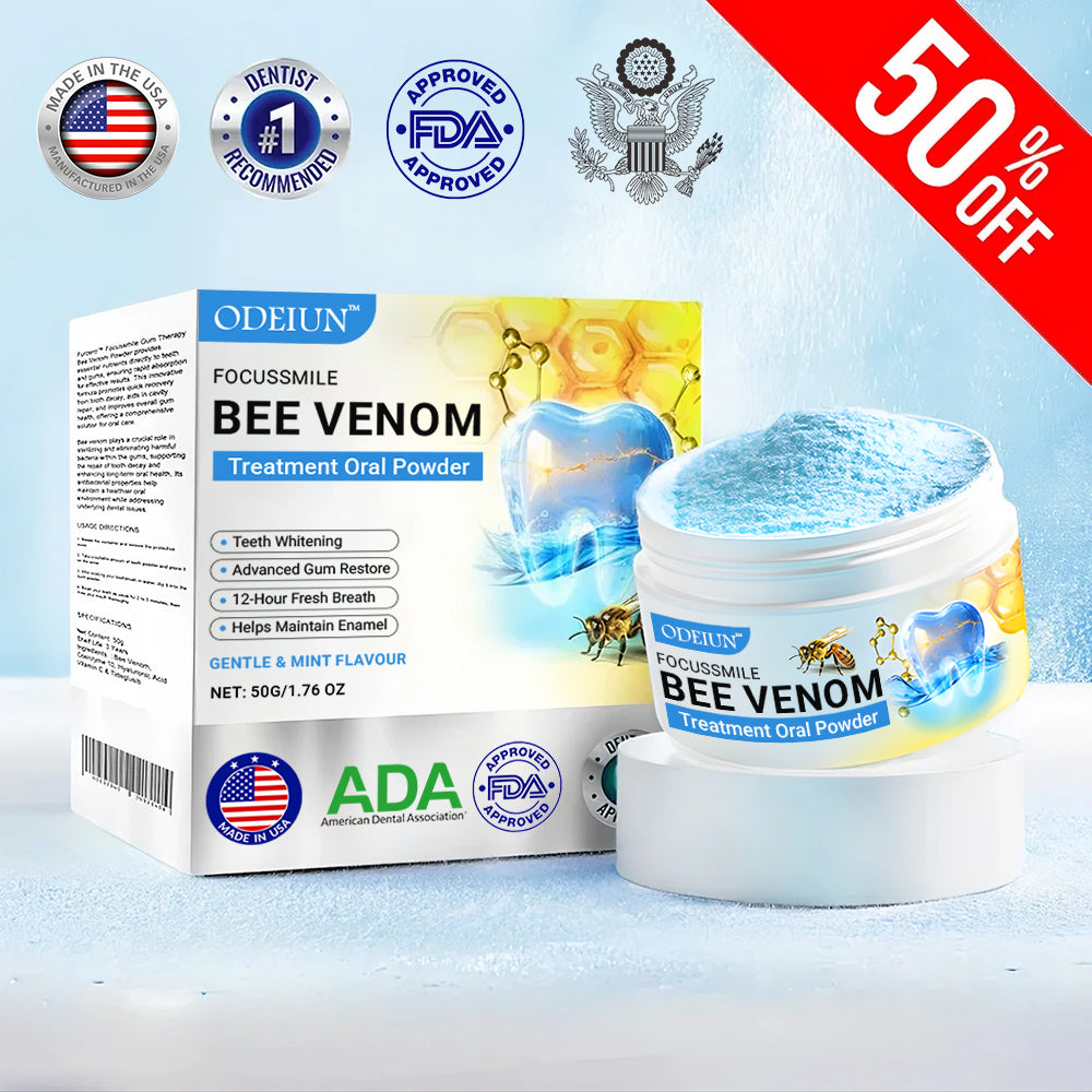 Odeiun™ Bee Venom Treatment Oral Powder | ADA-Approved & Dentist Recommended