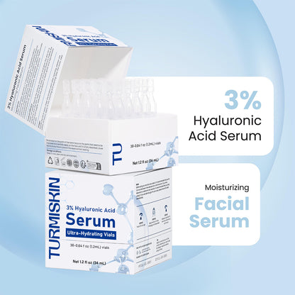 GLASS SKIN 3% Hyaluronic Acid Ultra Hydrating Serum by Turmiskin