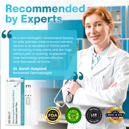 Seurico™ Painless Laser Mole & Wart Remover Pen – Fast At-Home Treatment