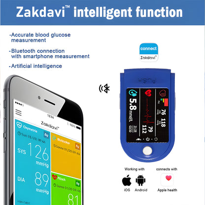 Official Store: Zakdavi™ High Precision Non-invasive Glucose Meter ✅ Clinical Certification & 99.9% Accuracy